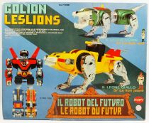 Voltron - Popy - Golion Green & Golion Yellow DX (loose with box)