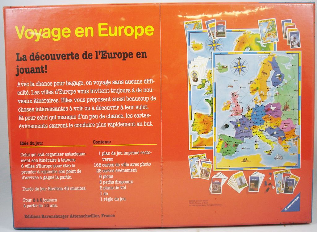 JEUX DE SOCIETE Voyage en Europe
