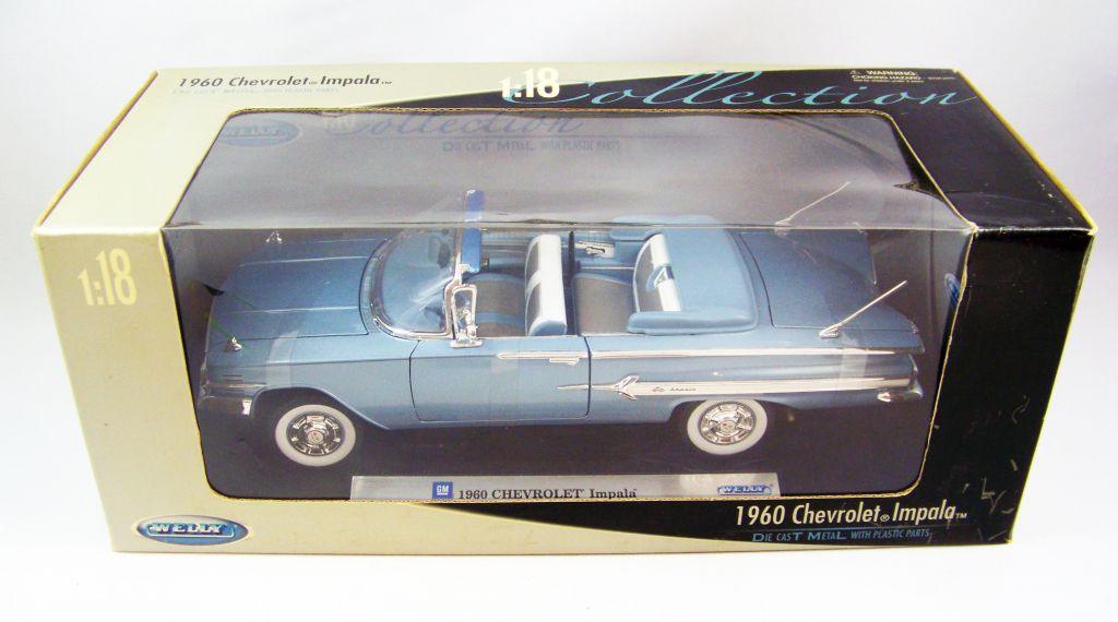 Carro de colección Escala 1:18 1960 Chevrolet Impala