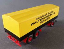 Wiking  25 421 Ho 1:87 Truck Trailer Walter Pieper Removable Cover