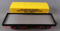 Wiking  25 421 Ho 1:87 Truck Trailer Walter Pieper Removable Cover