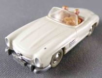 Wiking Ho 1/87 Mercedes Benz 190SL Cabriolet avec Chauffeur & Passager