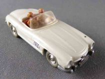 Wiking Ho 1/87 Mercedes Benz 190SL Cabriolet avec Chauffeur & Passager