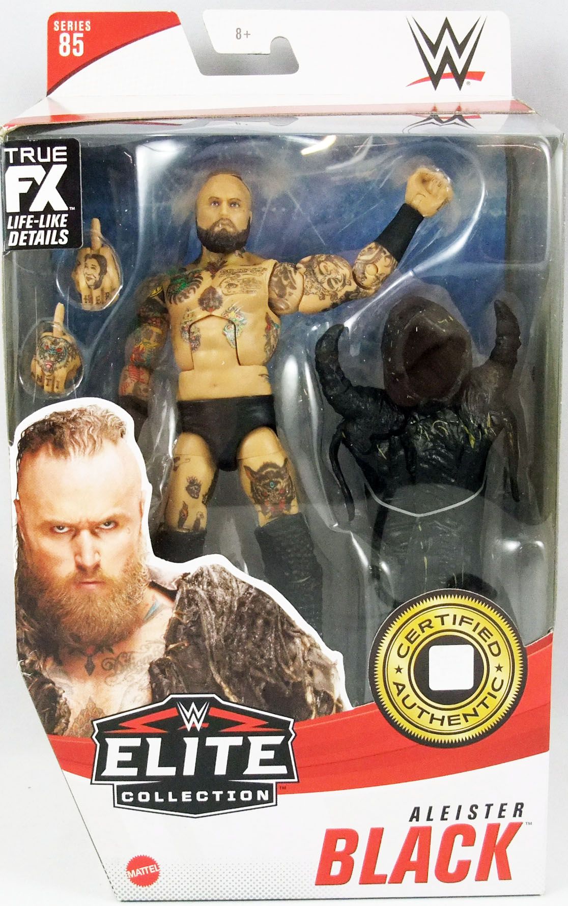 WWE Aleister Black Elite Collection Action Figure, Posable Collectible ...