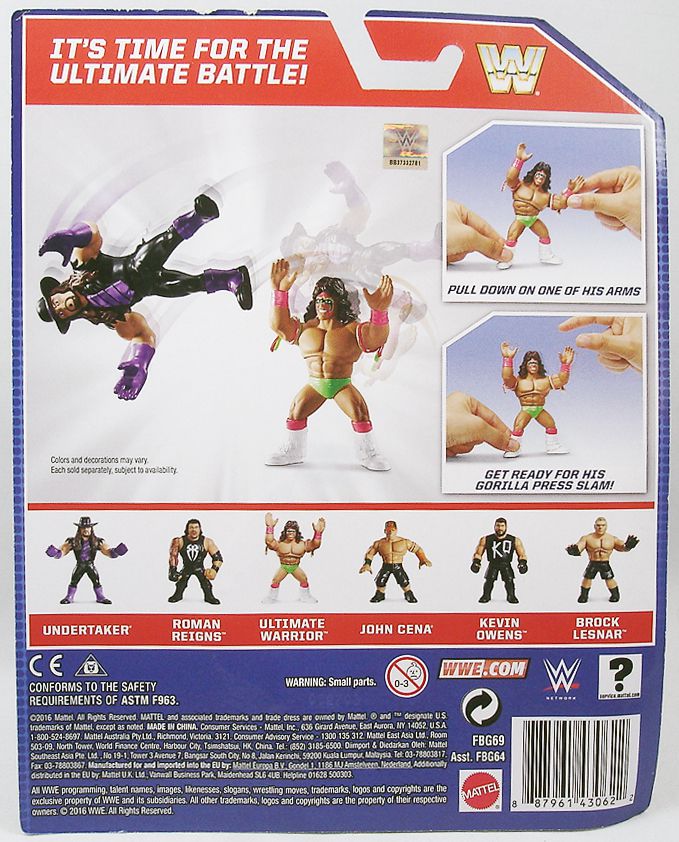 wwe mattel retro series 1