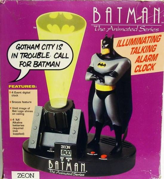 Batman - Horloge de nuit numérique - Wekker - Réveil - Avec Siècle des  Lumières